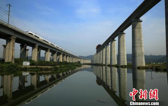 杭黃鐵路。杭黃鐵路有限公司供圖