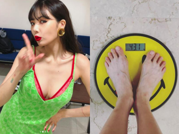 泫雅真實體重曝光僅43.1kg 歌迷擔心身材過瘦