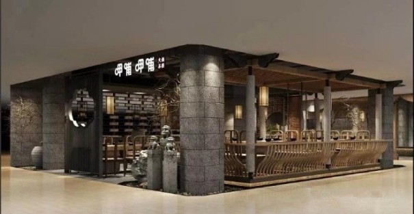 呷哺呷哺杭州首店進(jìn)駐湖濱銀泰in77 門店設(shè)計全新升級