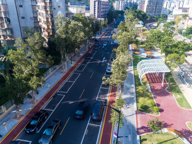 第五批道路改造-海洲路